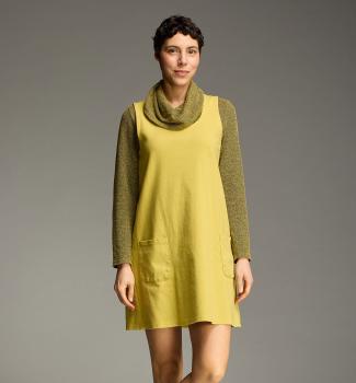 Cutloose Pocket Pinafore Pullover 94% Cotton USA