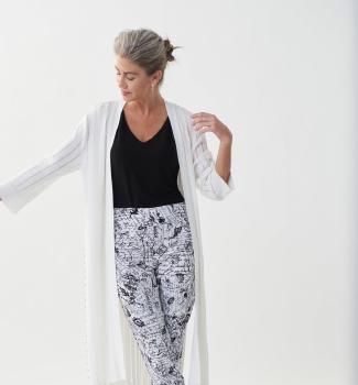 Joseph Ribkoff Long Studded Cardigan