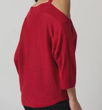 Hey Holiday Girl Lurex  Sweater