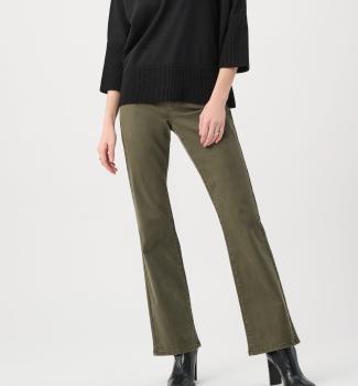 Brushed  Funnel-Neck Sweater