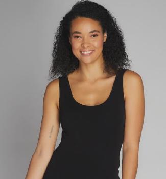 C'est  Regular Bamboo Tank ONE SIZE