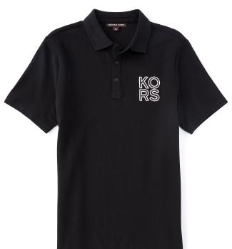 KORS Exploded Logo Polo Shirt 100% Cotton