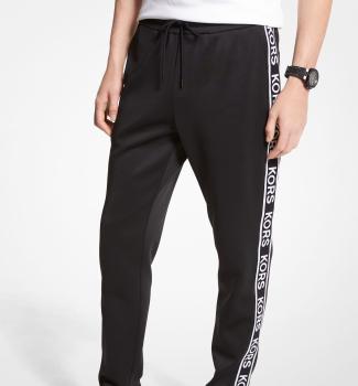 MK CottonTrack Pant with Logo Tape
