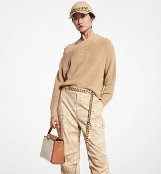 Camouflage Stretch Organic Cotton Cargo Pants