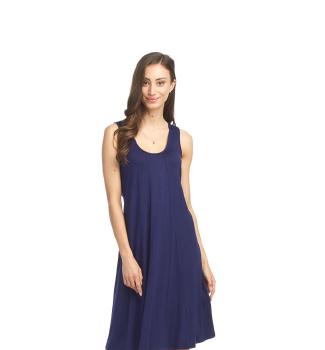Empiress Stretch Tie-Back Waist Dress