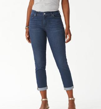 Tommy Bahama Isla Indigo High Rise Slim BF Jean