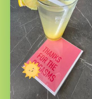 Thanks For The Orgasms...Card
