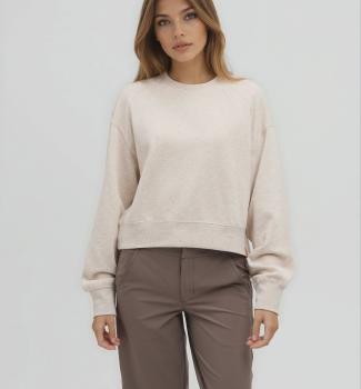 Bluffs Cropped Crew Sweatshirt