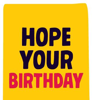 Dean Morris Card Hope Your Birthday Isn't As shit as
