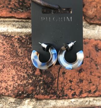Pilgrim Resin 1.5cm Multi Colour Hoop