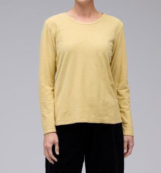 Cutloose Long Sleeved Bias Cotton Linen Tee